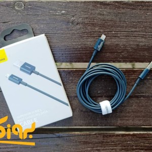 کابل USB به لایتنینگ باسئوس مدل Baseus CALYS-C03 به طول 2 متر در بروزکالا
