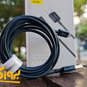 کابل USB به لایتنینگ باسئوس مدل Baseus CALYS-C03 به طول 2 متر در بروزکالا