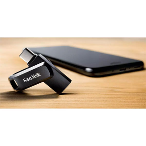 فلش مموری سن دیسک مدل Ultra Dual Drive Go ظرفیت 32 گیگابایت