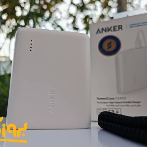پاور بانک انکر مدل Anker A1214 PowerCore ظرفیت 10400 میلی آمپر ساعت در بروزکالا