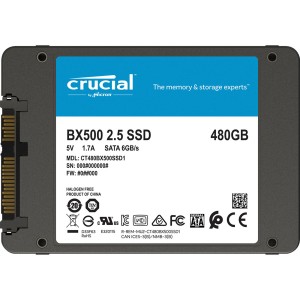 اس اس دی اینترنال  کروشیال مدل Crucial Ssd BX500 ظرفیت 480 گیگابایت