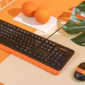ماوس و کیبورد سیم دار مدل ایفورتک A4tech Fstyler F1010