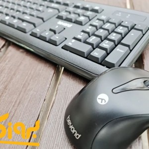 کیبورد و ماوس بی سیم بیاند مدل beyond BMK-3838 RF در بروزکالا
