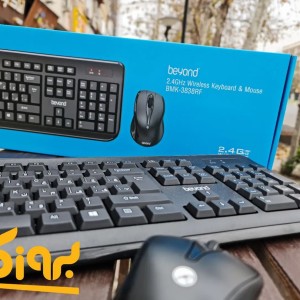 کیبورد و ماوس بی سیم بیاند مدل beyond BMK-3838 RF در بروزکالا