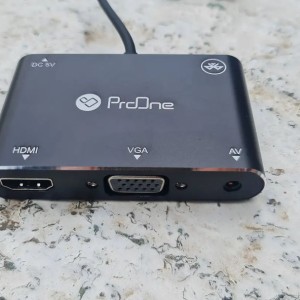 مبدل Type C, Lightning ,Micro USB به HDMI, VGA پرووان مدل PHU560در بروزکالا