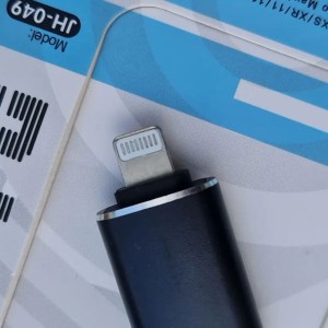 مبدل USB به لایتنینگ مدل JH049  در بروزکالا