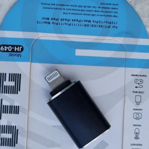 مبدل USB به لایتنینگ مدل JH049  در بروزکالا