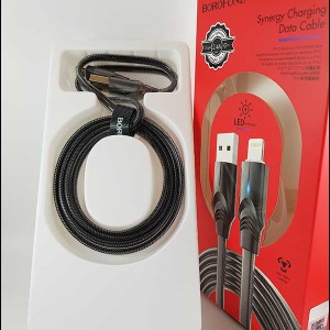 کابل تبدیل USB به لایتنینگ بروفون مدل BOROFONE BU12  طول 1.2 متر در بروزکالا