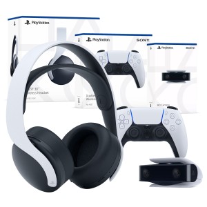 هدست گیمینگ وایرلس پلی استیشن 5 سونی مدل SONY PS5 PULSE 3D Wireless Headset در بروزکالا