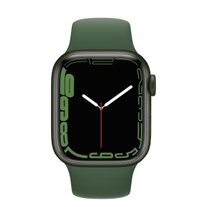 ساعت هوشمند اپل سری 7 سایز 41 با بند سیلیکون آبی مدل Apple Watch S7 Blue 41mm در بروزکالا