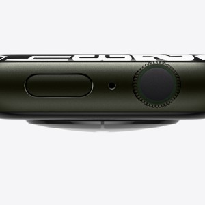 ساعت هوشمند اپل سری 7 سایز 41 با بند سیلیکون آبی مدل Apple Watch S7 Blue 41mm در بروزکالا