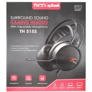 هدست مخصوص بازی تسکو مدل  TSCOTH 5155 Wired GamingHeadset در بروزکالا