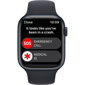 ساعت هوشمند اپل سری 8 سایز 41 با بند سیلیکون استارلایت مدل Apple Watch S8 STARLIGHT 41mm در بروزکالا