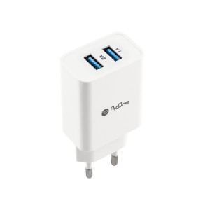 شارژر دیواری پرووان مدل PWC525به همراه کابل تبدیل MicroUSB در بروزکالا