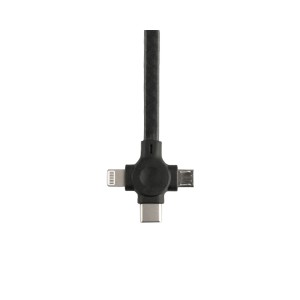 کابل تبدیل USB به USB-C / MicroUSB / لایتنینگ پرووان مدل PCC365 طول 1 متر در بروزکالا