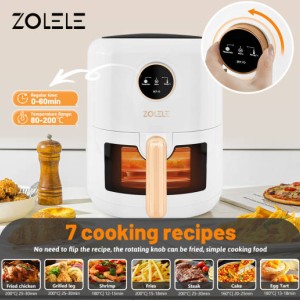 هواپز هوشمند شیائومی مدل  Zolele Air Fryer ZA004 4.5L  در بروزکالا