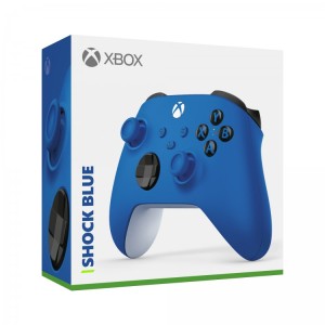دسته بازی ایکس باکس مایکروسافت Shock Blue مدل Microsoft Xbox Series X|S در بروزکالا