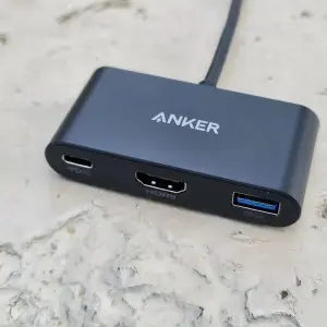 هاب سه پورت تایپ سی انکر مدل Anker A8339 در بروزکالا