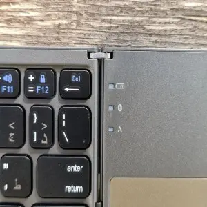 کیبورد وماوس بیسیم  Foldable keyboard with touchpad در بروزکالا