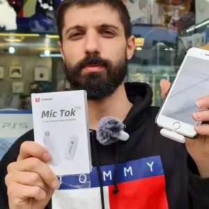 میکروفون بی سیم Type C شیائومی Xiaomi FunSnap Mic Tok در بروزکالا