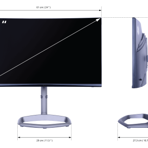 مانیتور 27 اینچ گیمینگ کولرمستر مدل Cooler Master GM27-CFX در بروز کالا