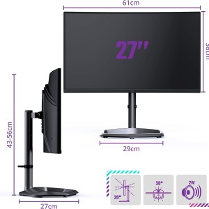 مانیتور 27 اینچ گیمینگ کولرمستر مدل Cooler Master GM27-CFX در بروز کالا