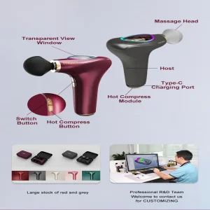 ماساژور تفنگی موری مدل  Mory Massage Gun X09 در بروز کالا