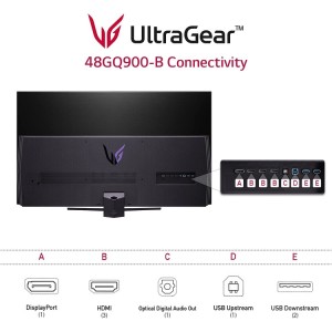 مانیتور 48 اینچ گیمینگ  ال جی مدل  LG GQ900 اولد در بروز کالا