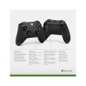 دسته بازی ایکس باکس مایکروسافت مدل  Microsoft Xbox Series X|S Carbon Black در بروزکالا