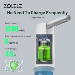 پمپ آب شارژی شیائومی Zolee ZL100  در بروز کالا