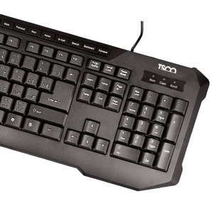 کیبورد تسکو مدل TK8034 با حروف فارسی در بروزکالا