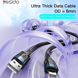 کابل تبدیل USB به USB-C مدل yesido CA43 در بروزکالا
