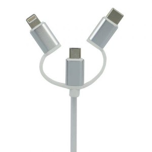 کابل تبدیل  USB-C / microUSB / Lightning به HDMI  پرووان مدل PCH70 در بروزکالا