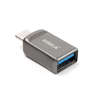 مبدل USB 3.0 OTG به USB -c هیسکا مدل Hiska H5 در بروزکالا