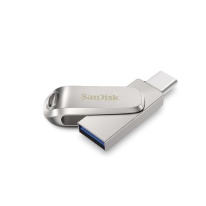 فلش مموری سن دیسک مدل Sandisk Ultra dual drive Luxe Type-c ظرفیت 256 گیگابایت در بروزکالا
