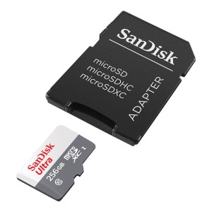 کارت حافظه SDXC سن دیسک مدل Sandisk Ultra کلاس 10 استاندارد UHS-I سرعت  100MBps ظرفیت 256 گیگابایت در بروزکالا