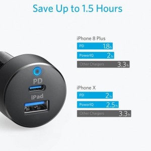 شارژر فندکی انکر مدل ANKER B2726 به همراه تکنولوژی شارژ سریع در بروزکالا