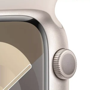 ساعت هوشمند اپل سری 9 سایز 45 استارلایت مدل Apple Watch S9 Starlight 45mm در بروزکالا