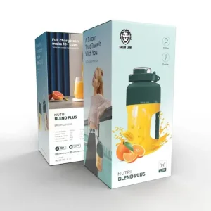 مخلوط کن قابل حمل گرین لاین مدل Green Lion Nutri Blend Plus 1000mL 80W در بروزکالا
