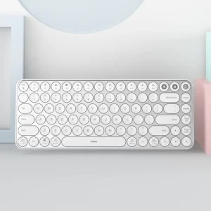 کیبورد بی سیم دو حالته شیائومی مدل Xiaomi MIIIW Keyboard Air 85 Dual Mode MWXKT01 در بروزکالا