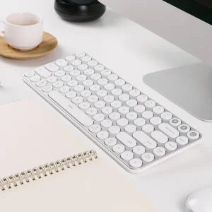 کیبورد بی سیم دو حالته شیائومی مدل Xiaomi MIIIW Keyboard Air 85 Dual Mode MWXKT01 در بروزکالا