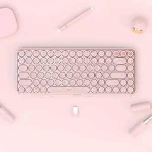 کیبورد بی سیم دو حالته شیائومی مدل Xiaomi MIIIW Keyboard Air 85 Dual Mode MWXKT01 در بروزکالا