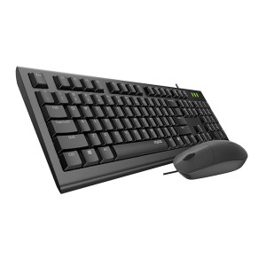 کیبورد و ماوس سیم دار رپو مدل  Rapoo X125S  در بروزکالا