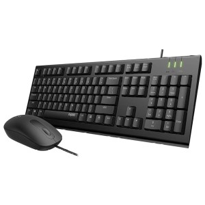 کیبورد و ماوس سیم دار رپو مدل  Rapoo X125S  در بروزکالا