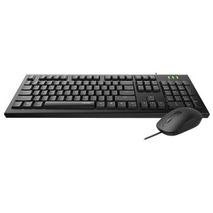کیبورد و ماوس سیم دار رپو مدل  Rapoo X125S  در بروزکالا