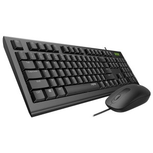 کیبورد و ماوس سیم دار رپو مدل  Rapoo X125S  در بروزکالا