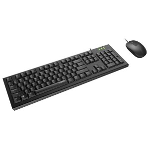 کیبورد و ماوس سیم دار رپو مدل  Rapoo X125S  در بروزکالا