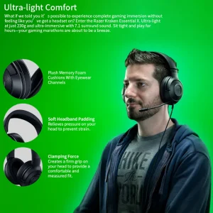 هدست ریزر مدل Razer Kraken X Essential در بروزکالا