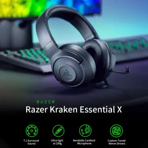 هدست ریزر مدل Razer Kraken X Essential در بروزکالا