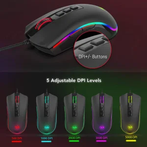 ماوس گیمینگ رد دراگون مدل Redragon M711 Cobra در بروزکالا
